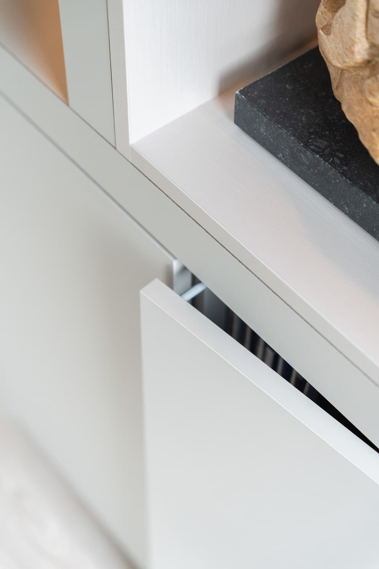 Luxe cinewall met haard