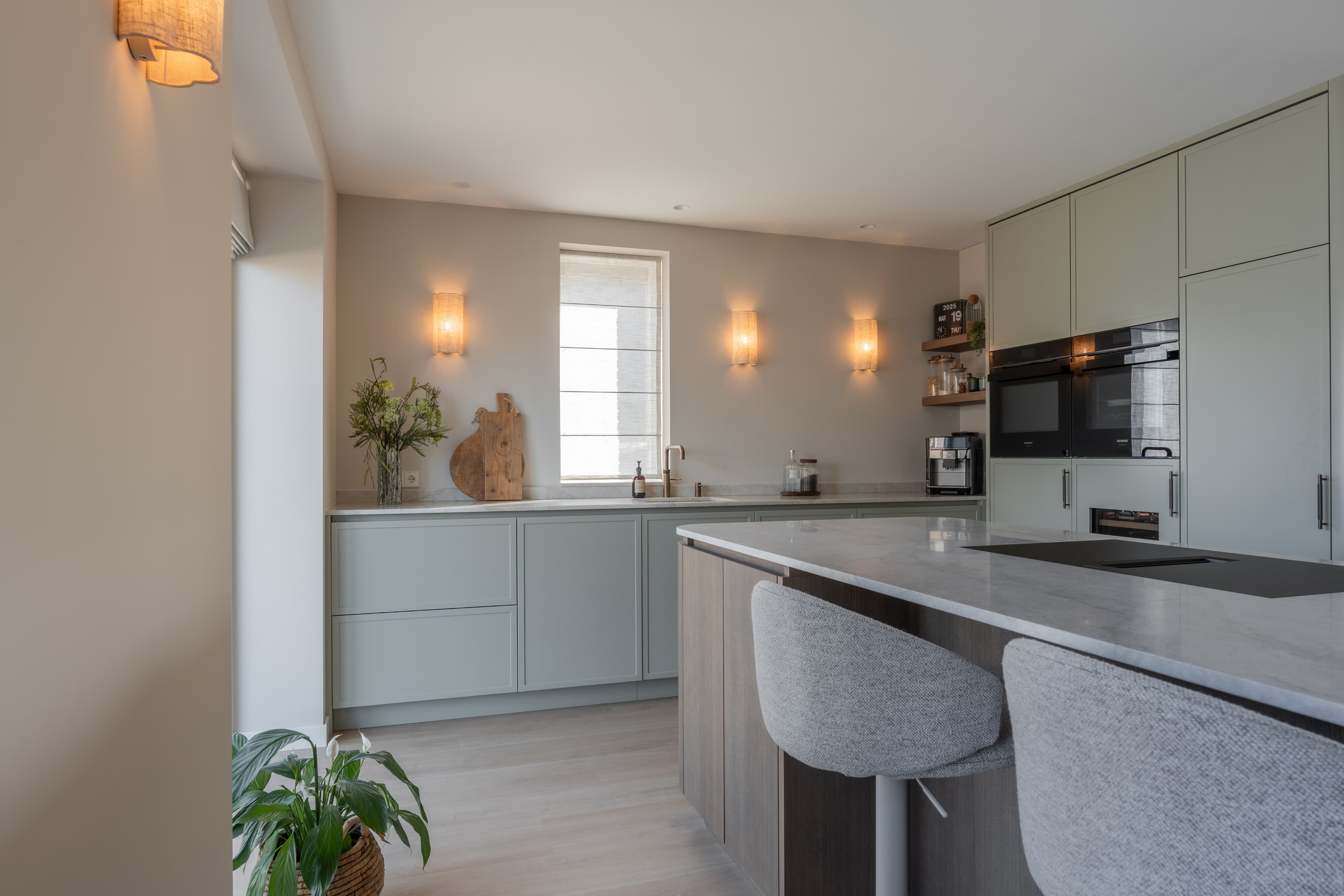 Luxe keuken met ronde details