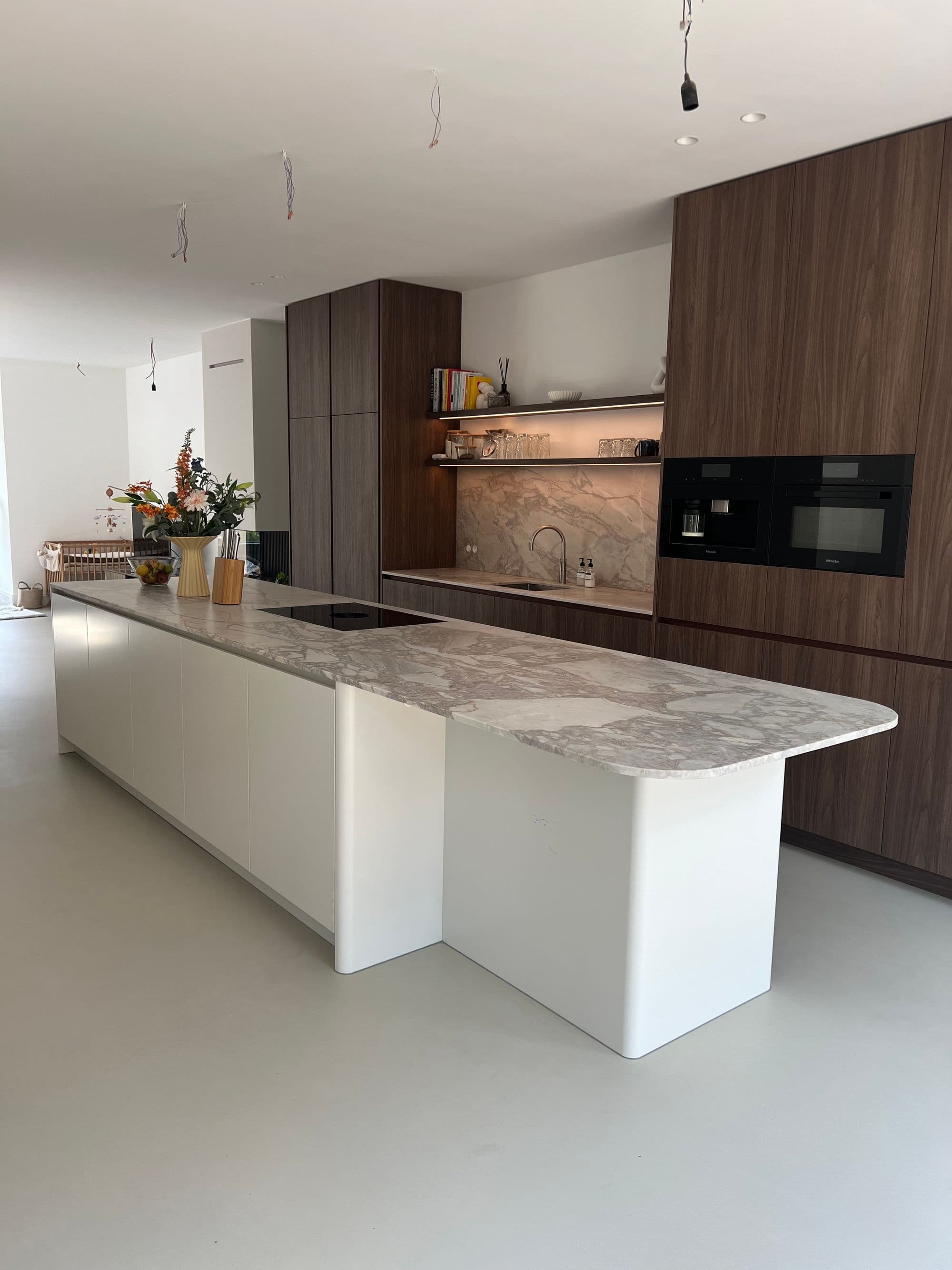 Complete keuken met contrast